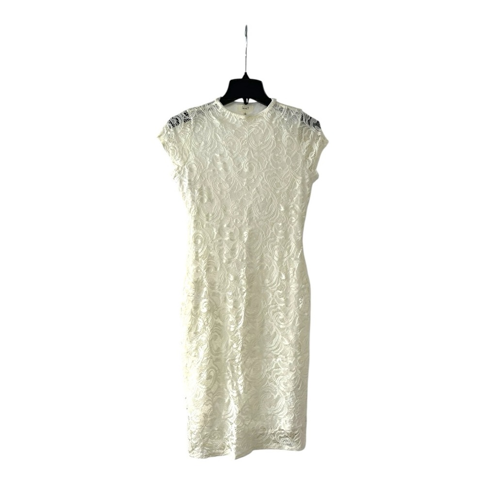 Love J off white lace dress